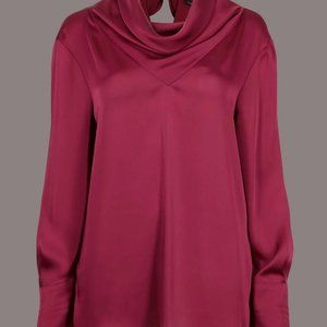 Autograph M&S satin blouse